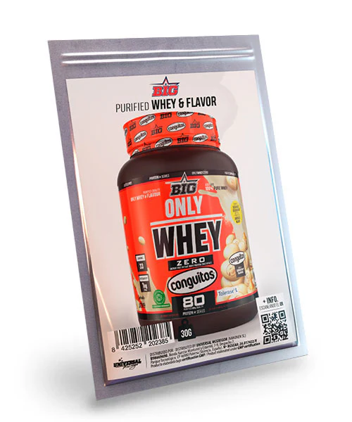 ONLY WHEY ZERO - CONGUITOS WHITE - Imagen 3